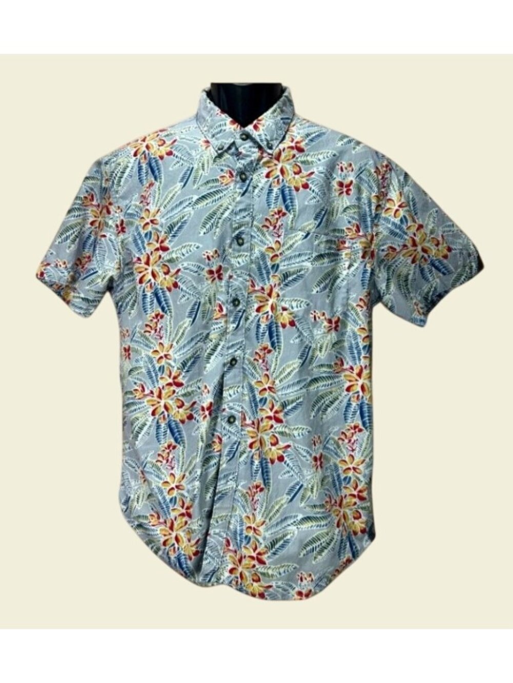 MBX Boys Slim Fit Tropical Shirt Large